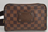 Authentic Louis Vuitton Damier Bum Bag Brooklyn Waist Cross Bag N41101 LV 2857K