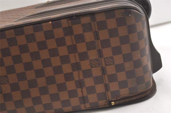 Authentic Louis Vuitton Damier Pegase 55 Travel Carry Bag N23294 LV Junk 2858K