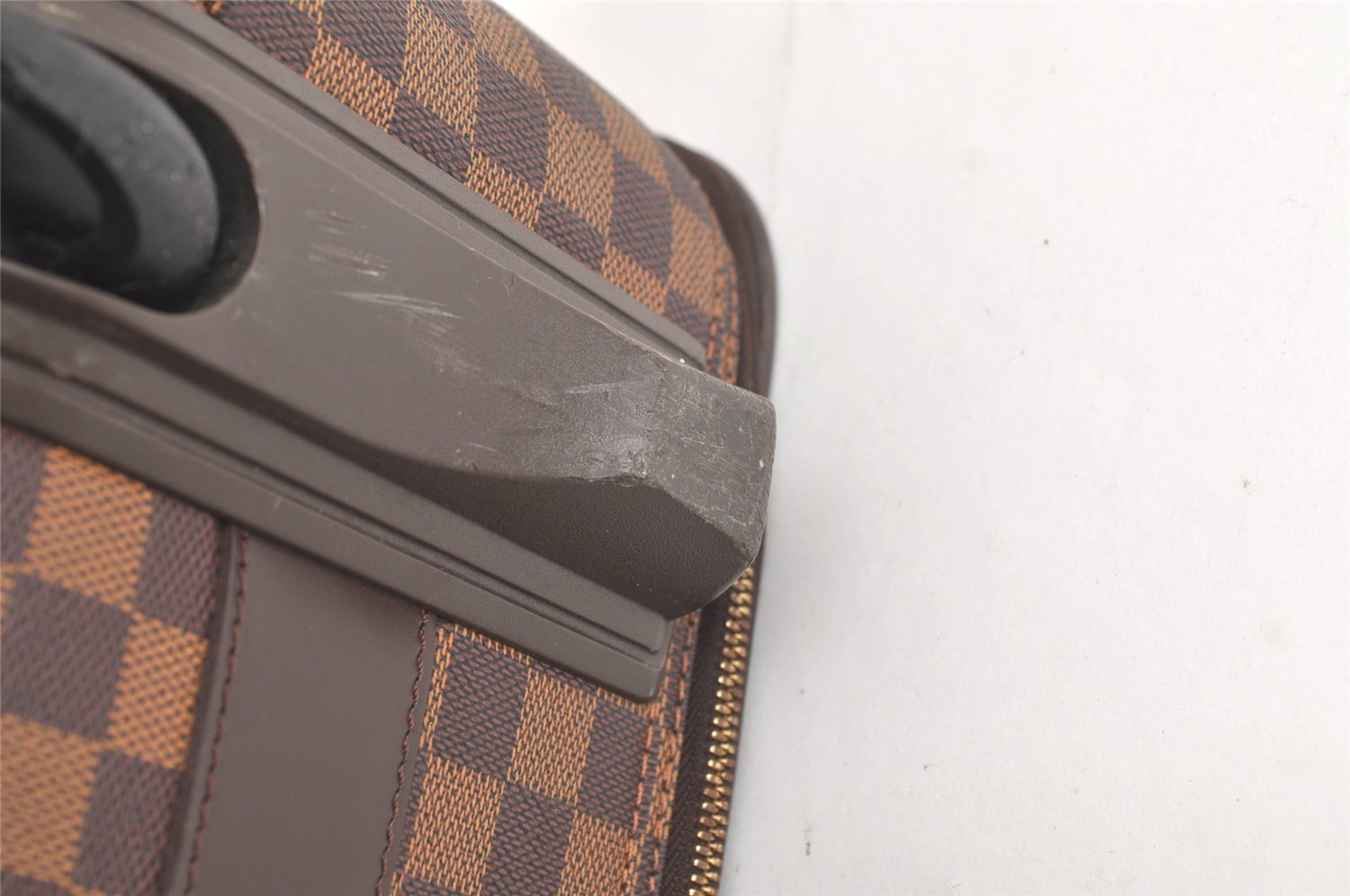 Authentic Louis Vuitton Damier Pegase 55 Travel Carry Bag N23294 LV Junk 2858K