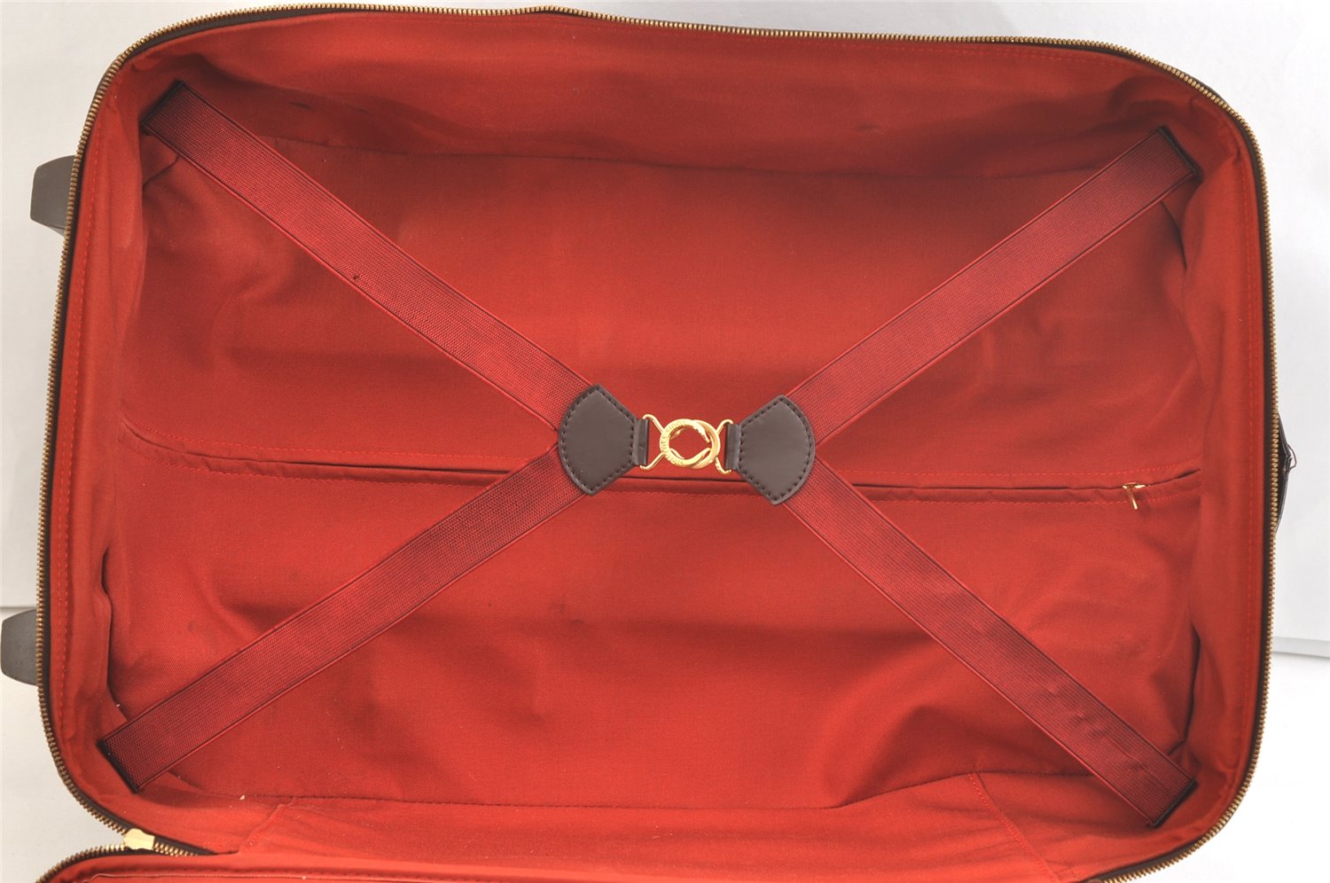 Authentic Louis Vuitton Damier Pegase 55 Travel Carry Bag N23294 LV Junk 2858K