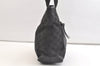 Authentic GUCCI Vintage Shoulder Tote Bag GG Canvas Leather 28893 Black 2860K