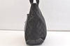 Authentic GUCCI Vintage Shoulder Tote Bag GG Canvas Leather 28893 Black 2860K