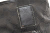 Authentic GUCCI Vintage Shoulder Tote Bag GG Canvas Leather 28893 Black 2860K