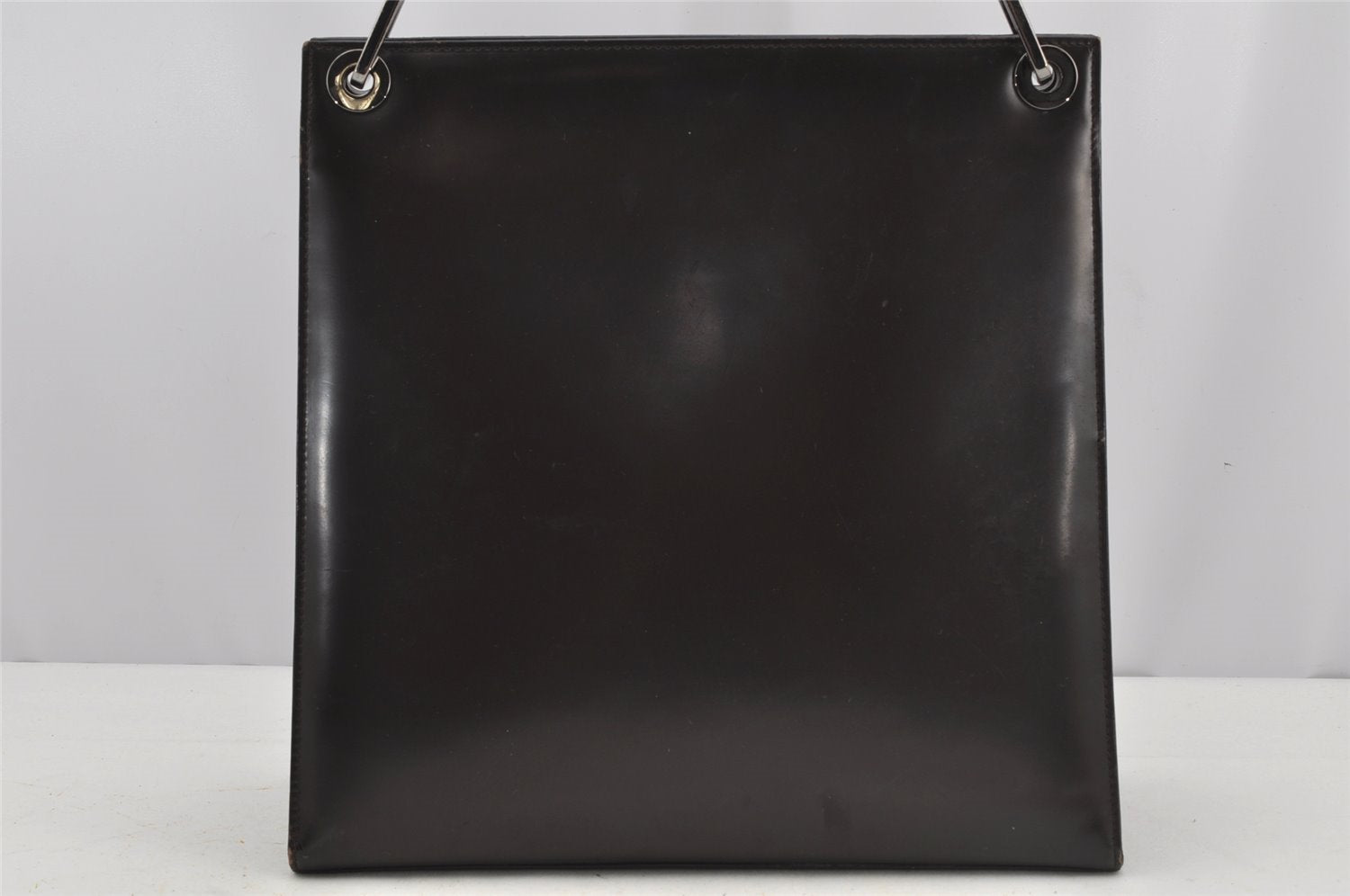 Authentic GUCCI Vintage Shoulder Hand Bag Purse Leather Brown 2861J