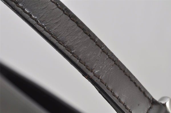 Authentic GUCCI Vintage Shoulder Hand Bag Purse Leather Brown 2861J