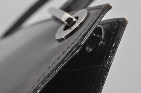 Authentic GUCCI Vintage Shoulder Hand Bag Purse Leather Brown 2861J