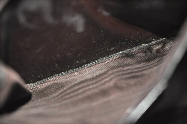 Authentic GUCCI Vintage Shoulder Hand Bag Purse Leather Brown 2861J