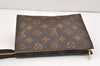 Auth Louis Vuitton Monogram Poche Toilette 19 M47544 Cosmetics Pouch Junk 2862K