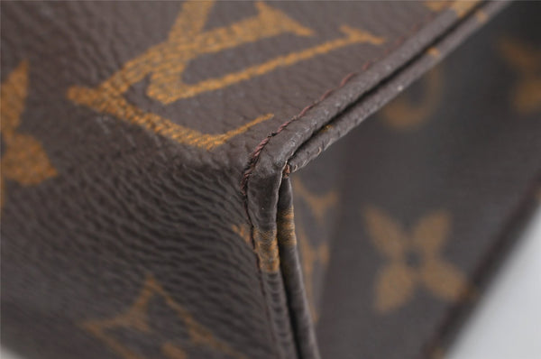 Auth Louis Vuitton Monogram Poche Toilette 19 M47544 Cosmetics Pouch Junk 2862K