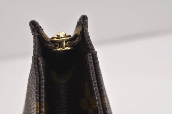 Auth Louis Vuitton Monogram Poche Toilette 19 M47544 Cosmetics Pouch Junk 2862K