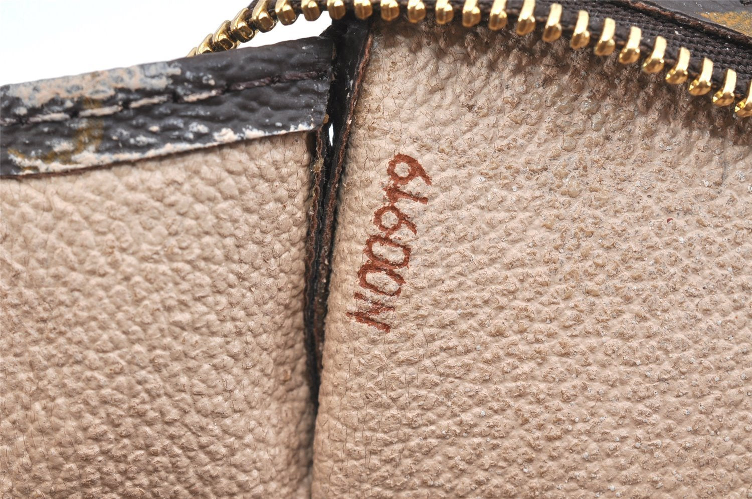 Auth Louis Vuitton Monogram Poche Toilette 19 M47544 Cosmetics Pouch Junk 2862K