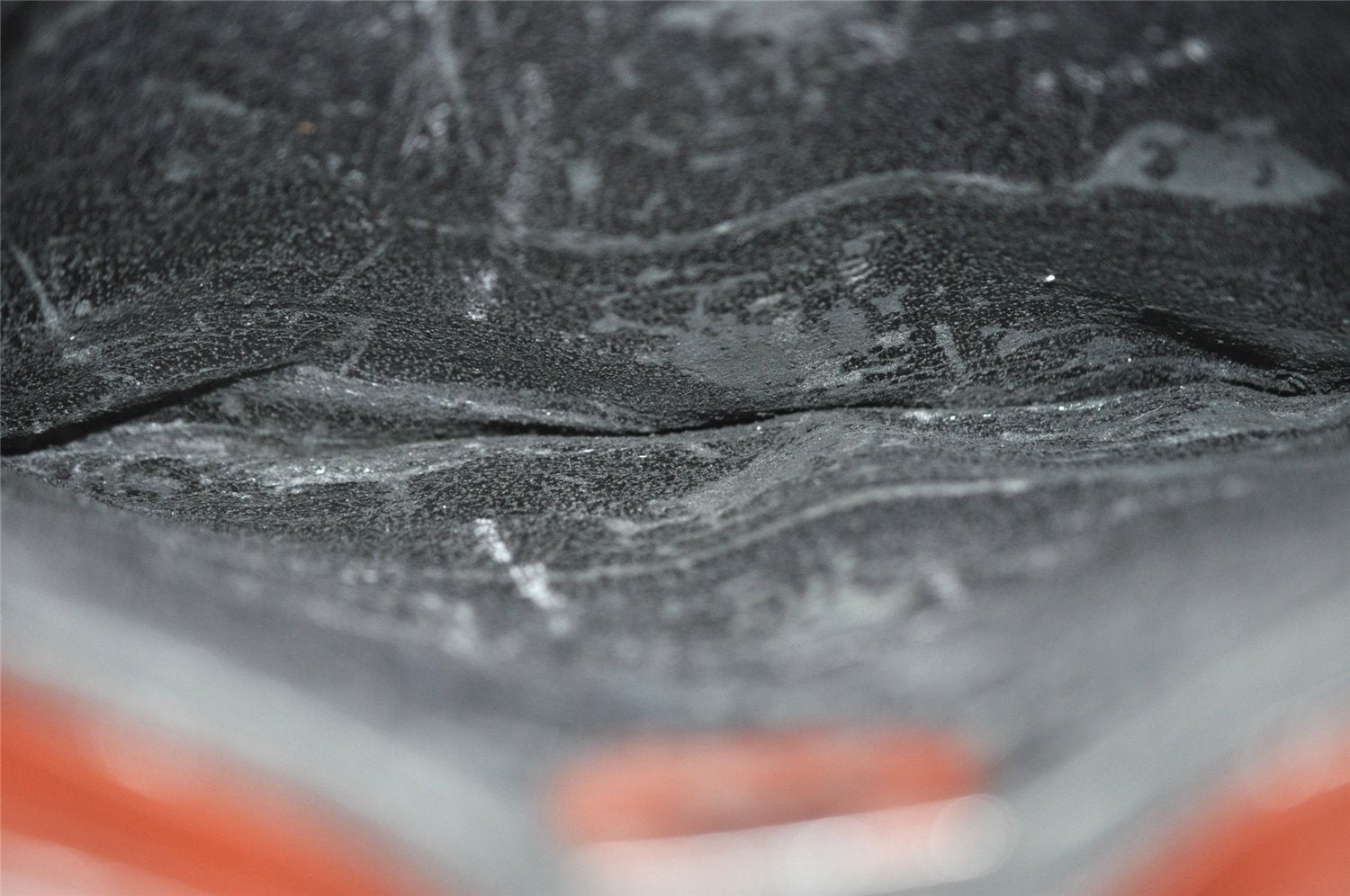 Authentic GUCCI Vintage Horsebit Shoulder Bag Purse Enamel Brown Junk 2863I