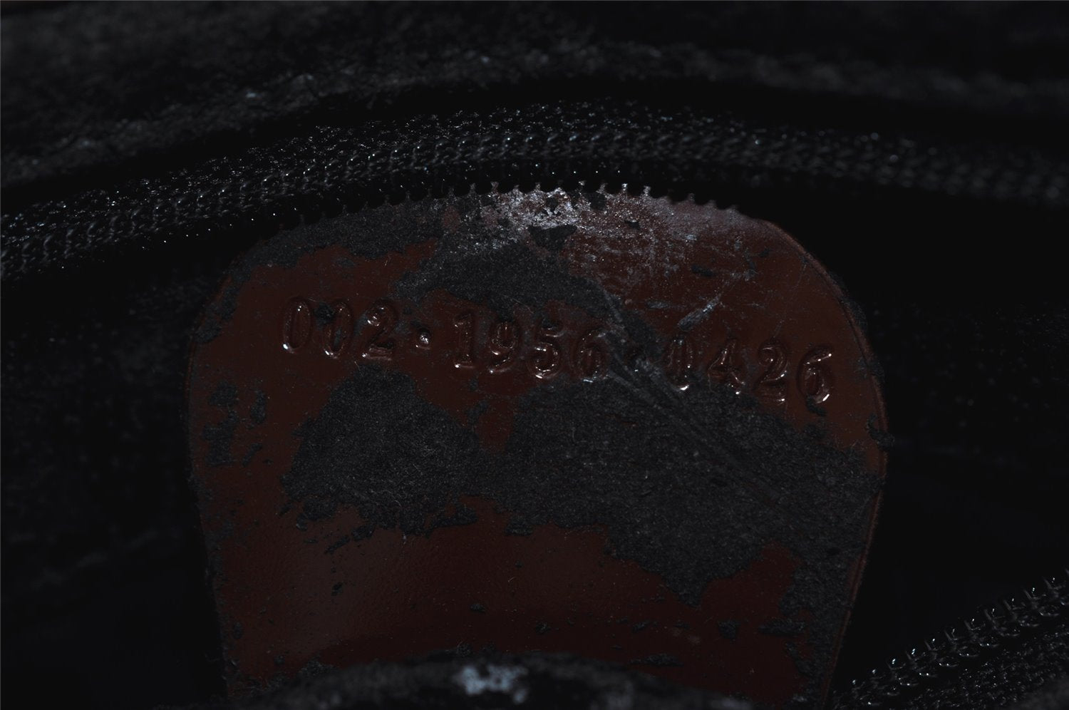 Authentic GUCCI Vintage Horsebit Shoulder Bag Purse Enamel Brown Junk 2863I