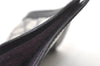 Authentic GUCCI Sherry Line Clutch Hand Bag Purse GG PVC Leather Navy Blue 2863J