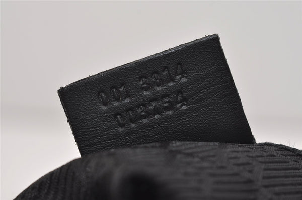 Authentic GUCCI Vintage Shoulder Hand Bag Purse Leather 0013814 Black 2864J