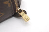 Auth Louis Vuitton Monogram Trousse Demi Ronde 23 Pouch M47520 Junk 2864K