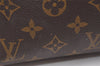 Auth Louis Vuitton Monogram Trousse Demi Ronde 23 Pouch M47520 Junk 2864K