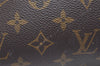 Auth Louis Vuitton Monogram Trousse Demi Ronde 23 Pouch M47520 Junk 2864K