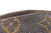 Auth Louis Vuitton Monogram Trousse Demi Ronde 23 Pouch M47520 Junk 2864K