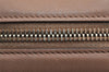 Authentic GUCCI Sherry Line Pouch Purse GG Canvas Leather 256636 Brown 2865J