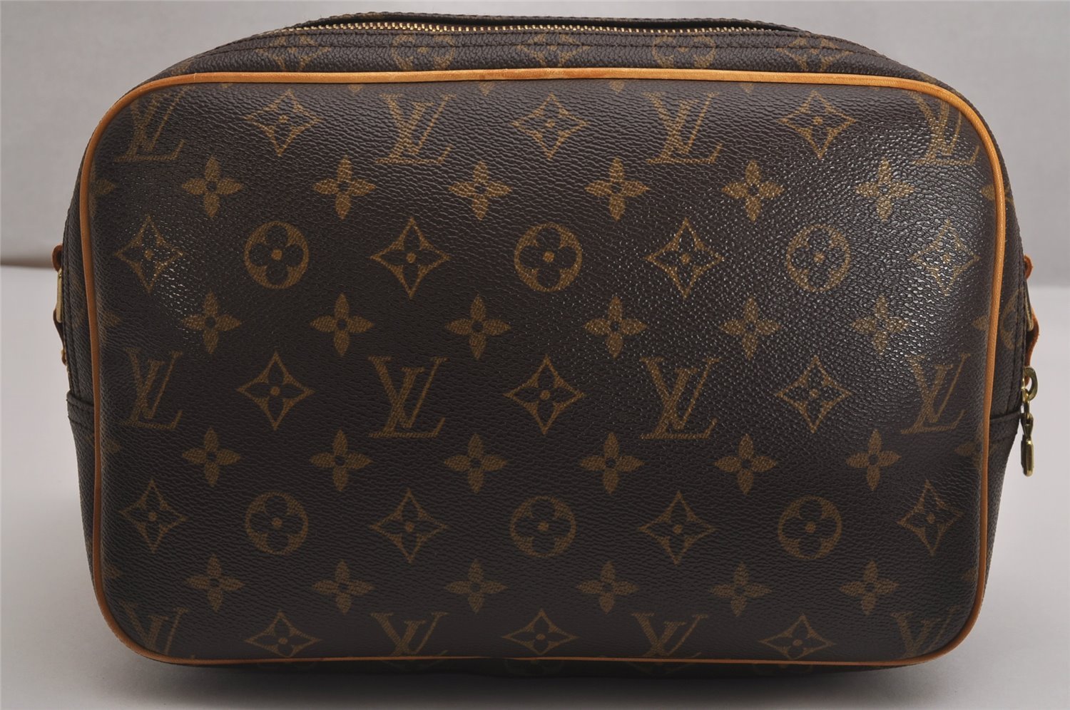 Authentic Louis Vuitton Monogram Reporter PM Shoulder Cross Bag M45254 LV 2866J