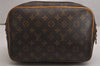 Authentic Louis Vuitton Monogram Reporter PM Shoulder Cross Bag M45254 LV 2866J