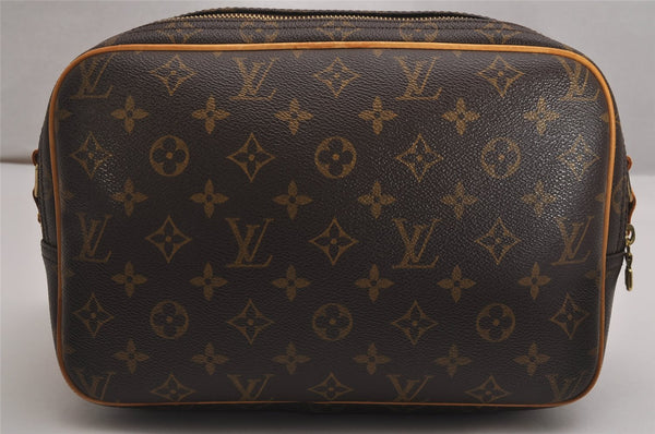 Authentic Louis Vuitton Monogram Reporter PM Shoulder Cross Bag M45254 LV 2866J