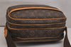 Authentic Louis Vuitton Monogram Reporter PM Shoulder Cross Bag M45254 LV 2866J