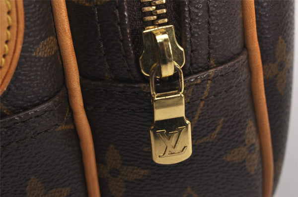 Authentic Louis Vuitton Monogram Reporter PM Shoulder Cross Bag M45254 LV 2866J