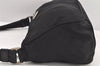 Authentic PRADA Nylon Tessuto Leather Shoulder Cross Body Bag Purse Black 2866K