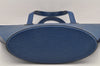 Authentic Louis Vuitton Epi Saint Jacques Hand Bag Blue M52275 LV 2867K