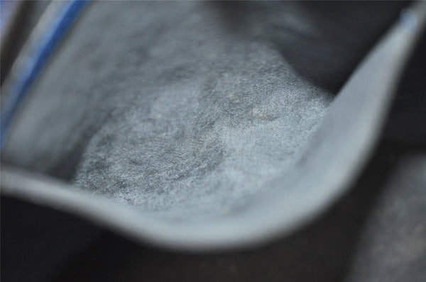 Authentic Louis Vuitton Epi Saint Jacques Hand Bag Blue M52275 LV 2867K