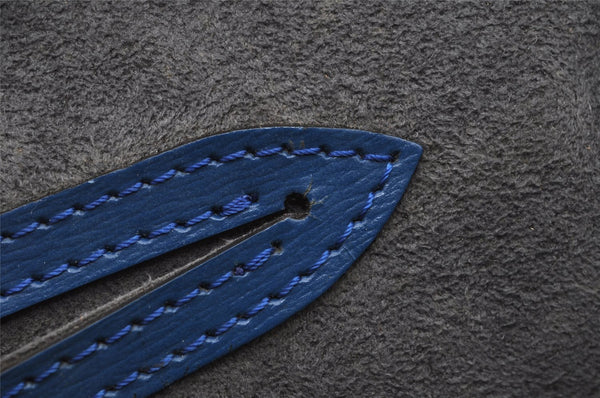 Authentic Louis Vuitton Epi Saint Jacques Hand Bag Blue M52275 LV 2867K