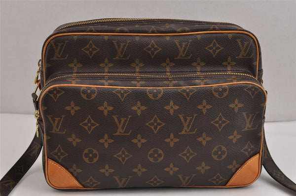 Authentic Louis Vuitton Monogram Nile Shoulder Cross Body Bag M45244 LV 2868J
