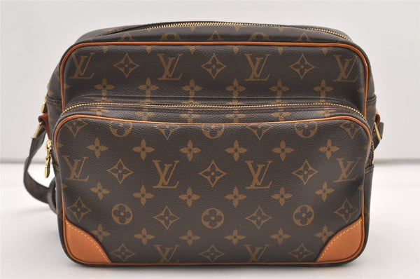 Authentic Louis Vuitton Monogram Nile Shoulder Cross Body Bag M45244 LV 2869J
