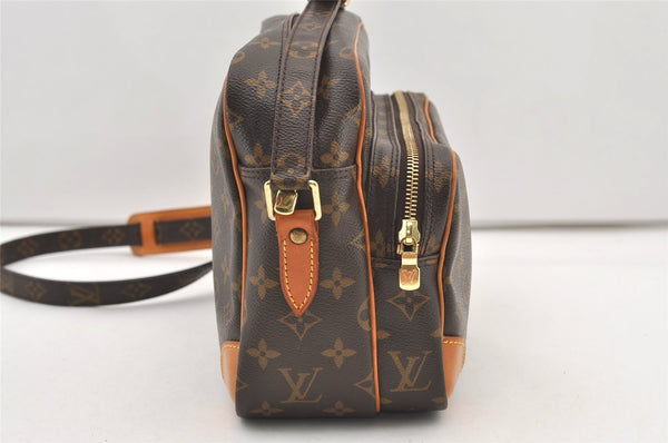 Authentic Louis Vuitton Monogram Nile Shoulder Cross Body Bag M45244 LV 2869J