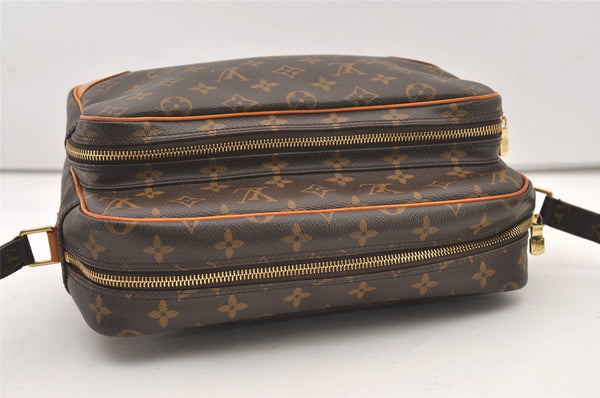 Authentic Louis Vuitton Monogram Nile Shoulder Cross Body Bag M45244 LV 2869J