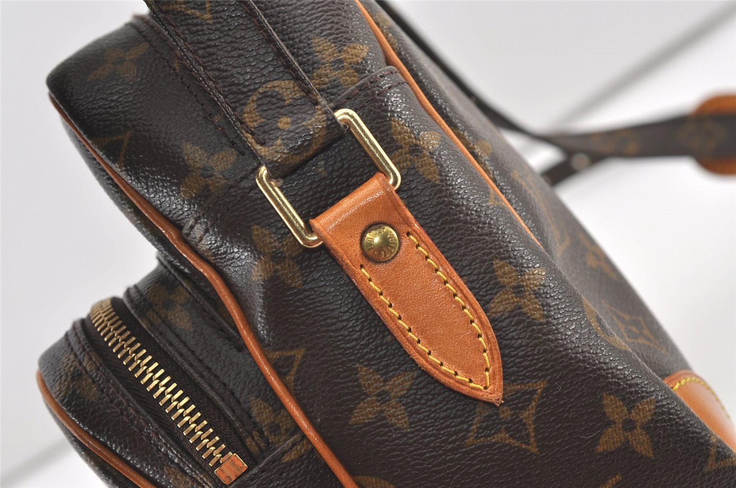 Authentic Louis Vuitton Monogram Nile Shoulder Cross Body Bag M45244 LV 2869J