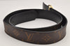 Auth Louis Vuitton Monogram Epi Belt Ceinture LV Circle M9935 31.5" LV 2869K