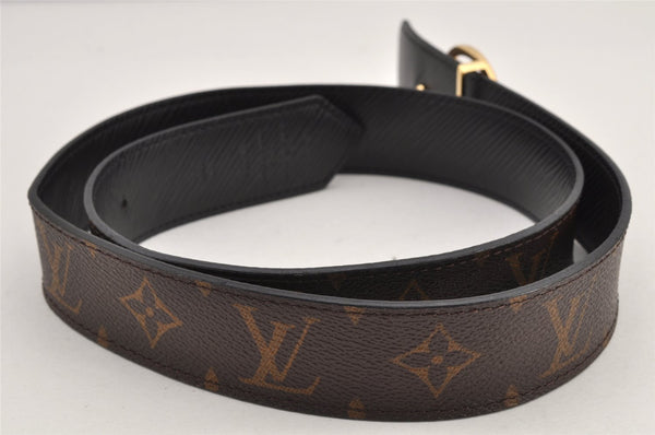 Auth Louis Vuitton Monogram Epi Belt Ceinture LV Circle M9935 31.5" LV 2869K