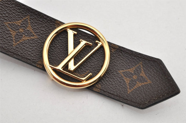 Auth Louis Vuitton Monogram Epi Belt Ceinture LV Circle M9935 31.5" LV 2869K