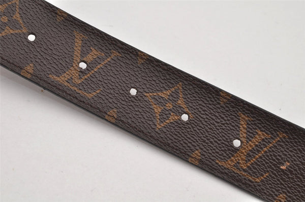 Auth Louis Vuitton Monogram Epi Belt Ceinture LV Circle M9935 31.5" LV 2869K