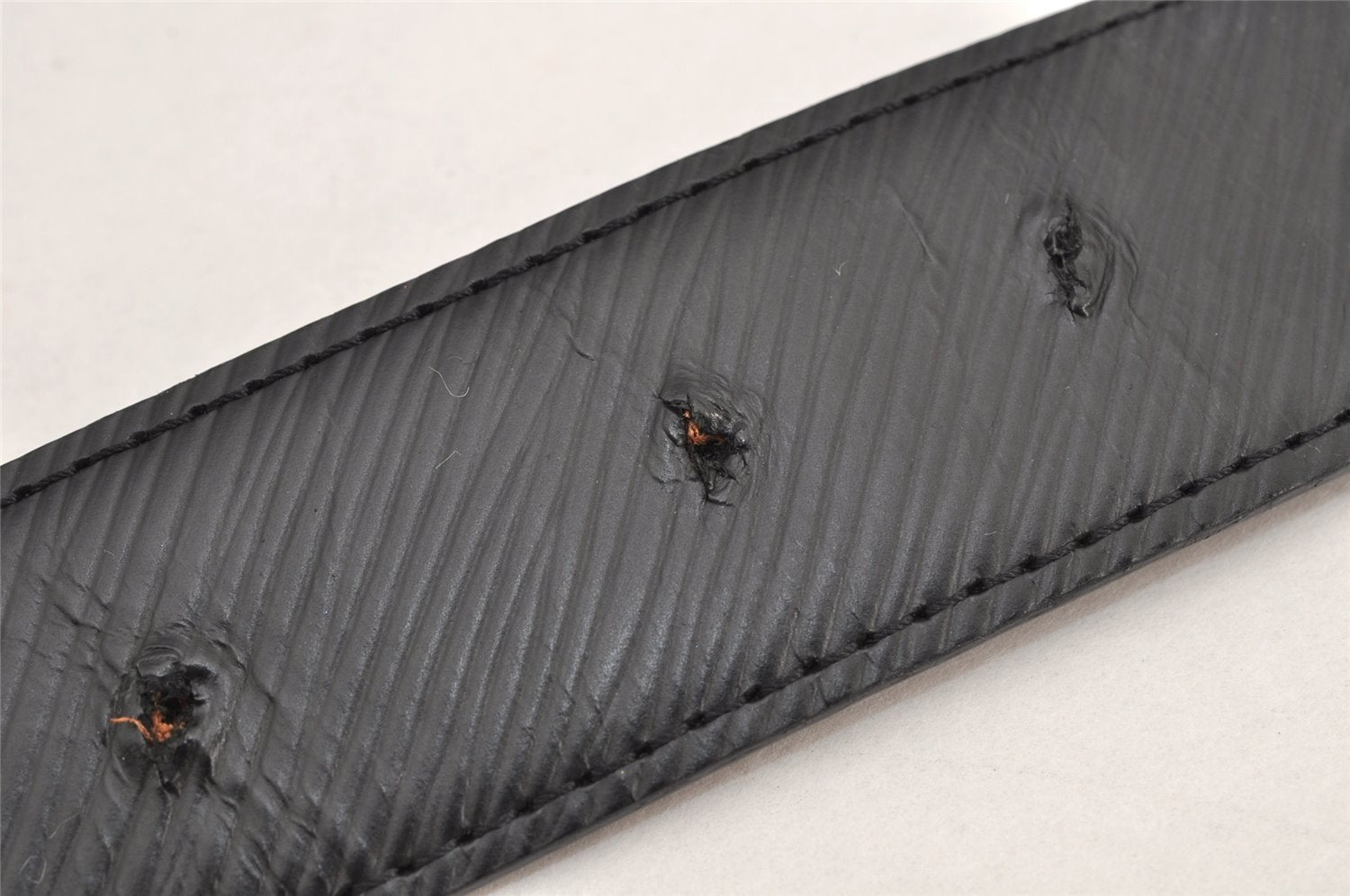 Auth Louis Vuitton Monogram Epi Belt Ceinture LV Circle M9935 31.5