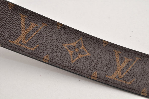 Auth Louis Vuitton Monogram Epi Belt Ceinture LV Circle M9935 31.5" LV 2869K