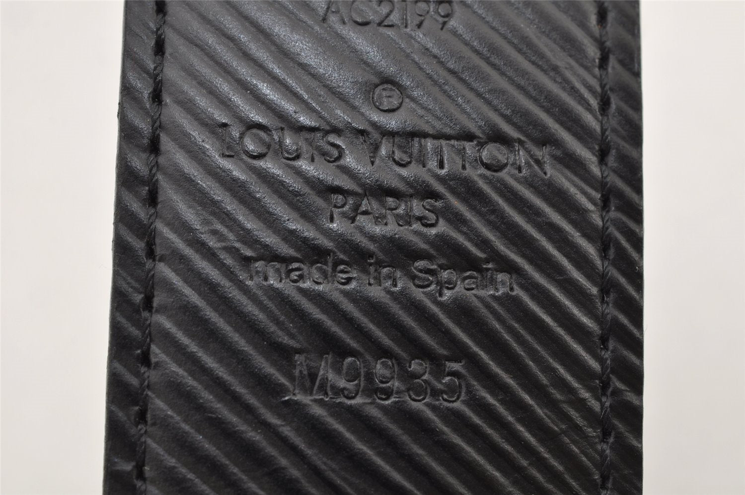 Auth Louis Vuitton Monogram Epi Belt Ceinture LV Circle M9935 31.5