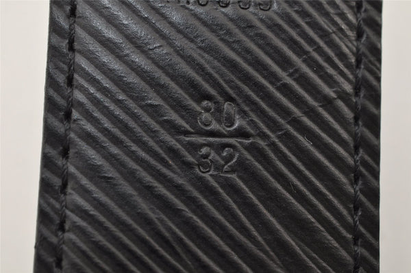 Auth Louis Vuitton Monogram Epi Belt Ceinture LV Circle M9935 31.5" LV 2869K