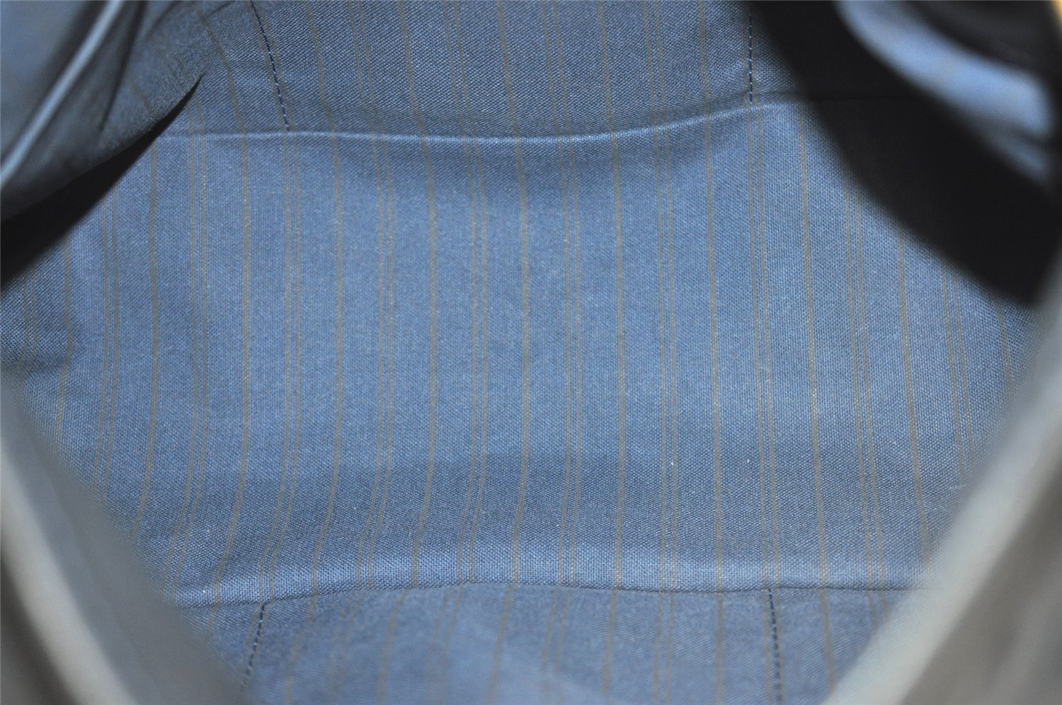 Auth Louis Vuitton Monogram Empreinte Artsy MM Shoulder Bag Navy M93448 LV 2870J