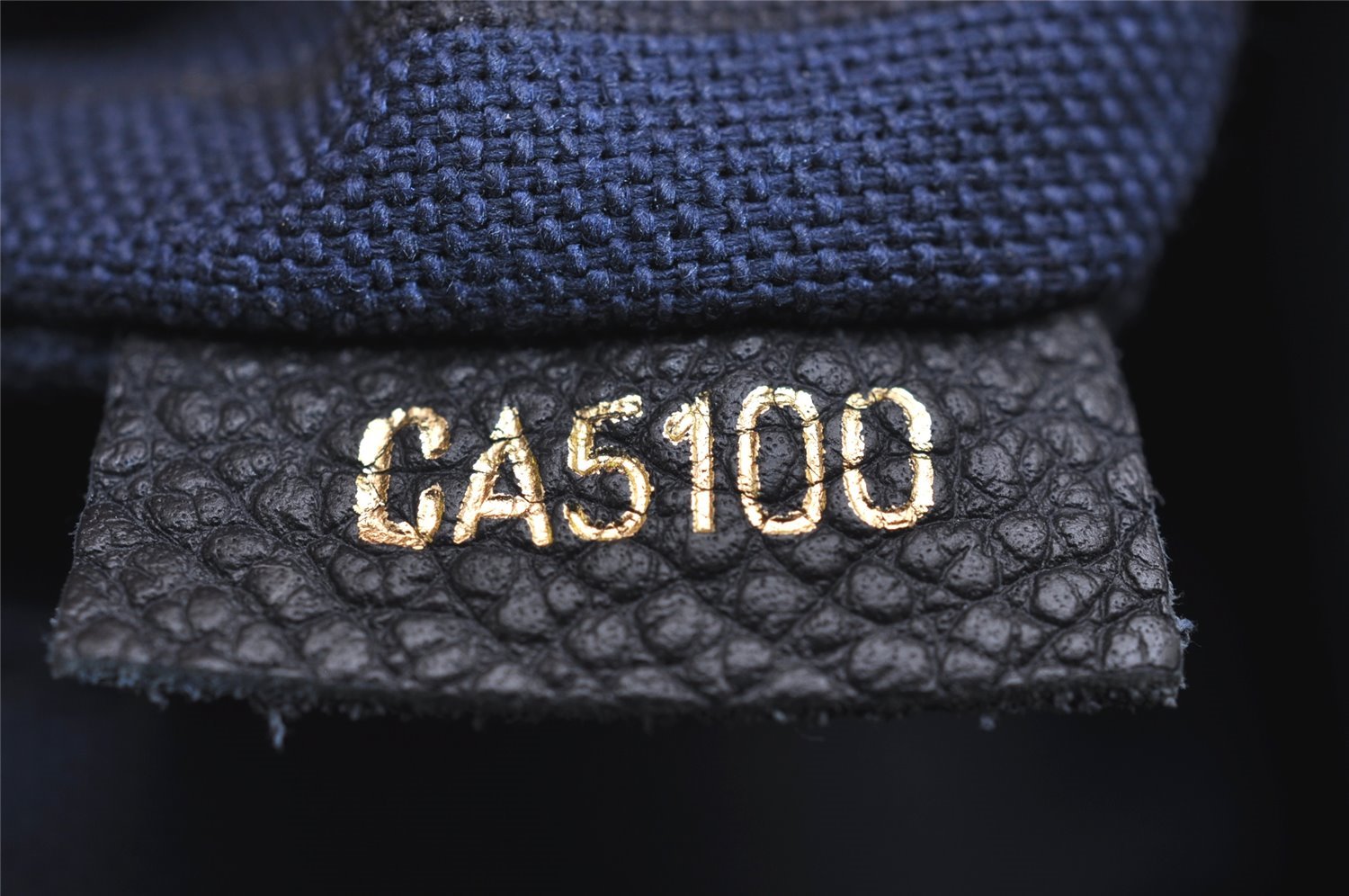 Auth Louis Vuitton Monogram Empreinte Artsy MM Shoulder Bag Navy M93448 LV 2870J