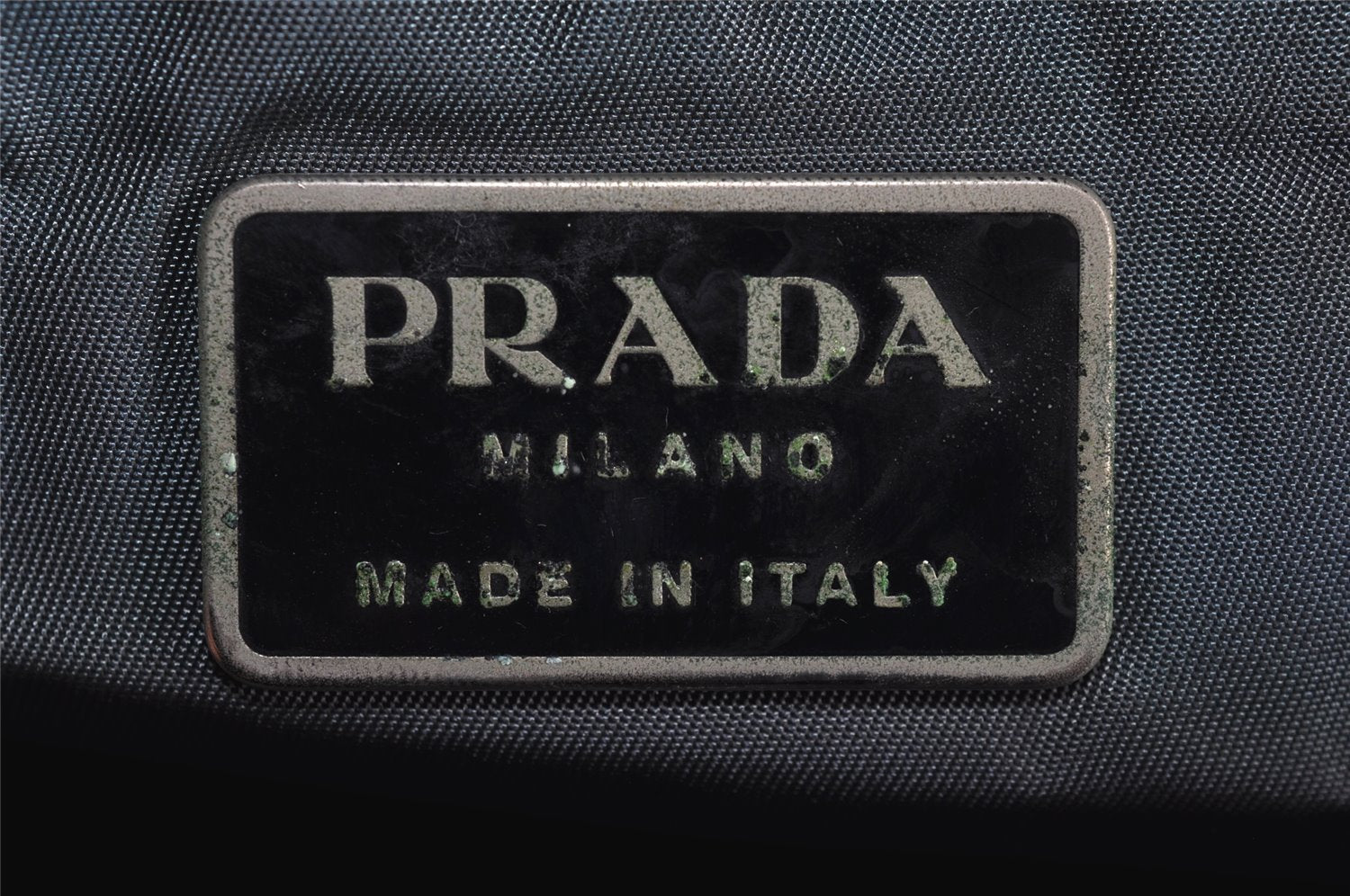 Authentic PRADA Sports Vintage Nylon Leather 2Way Travel Boston Bag Black 2871J