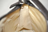 Authentic FENDI Vintage Zucca Hand Bag Purse Canvas Leather Brown 2873I